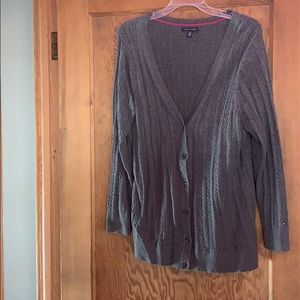 Cable knit, long sleeved Tommy Hilfiger cardi 2x
